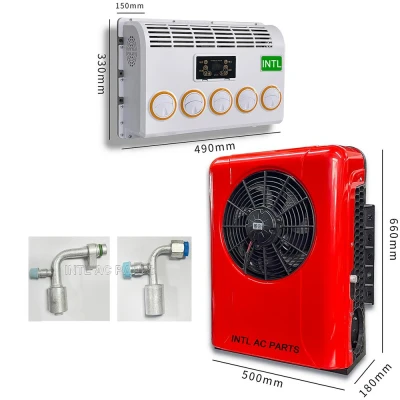 INTL-EA017R-2 Electric air conditioner Backpack style split parking air conditioner assembly (scroll compressor)