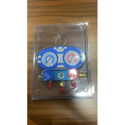 R134A  R12 Refrigerant meter set With hose 1.5M 3000psi Wholesale Durable for Efficient AC Maintenance.