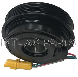 Sanden 6V12 For Renault Clio MK III/Modus 1.4 16V 1.5DCI 2005-2015 Compressor clutch 8200220924 8200365787 8200600122 92600BN700