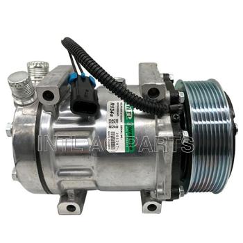 SANDEN 4069 1101030 A/C Compressor for Kenworth Truck Iveco Truck CO4069 8PK 119MM 12V