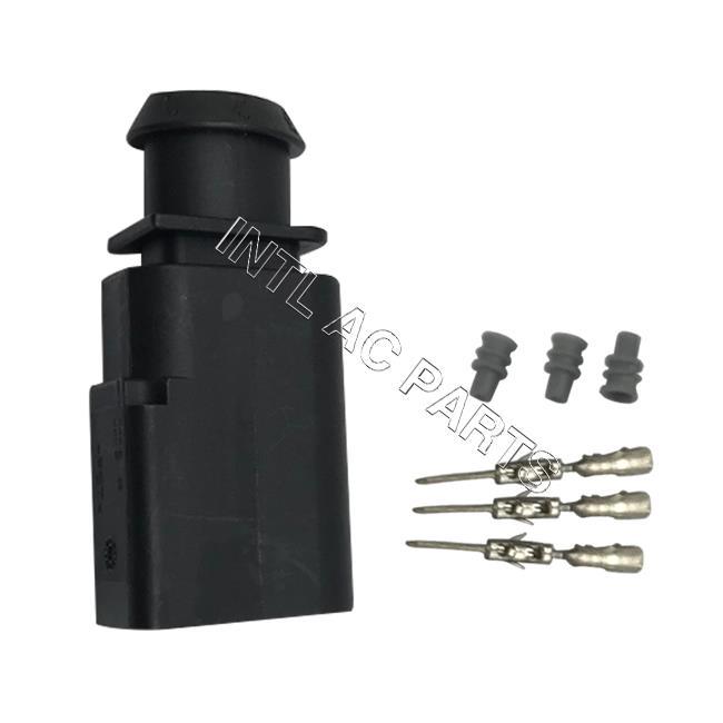 AC Compressor plug for Audi Plug 3 pins Control Valve Harness INTL