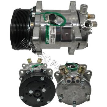 Genuine AC Compressor For 5h14 Sanden 508 Tractor Excavator Heavy Duty Truck