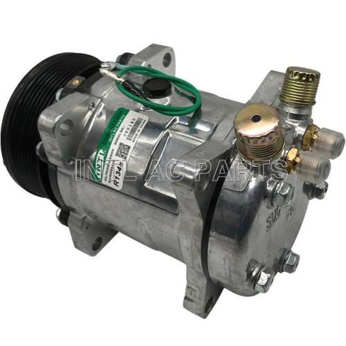 Genuine AC Compressor For 5h14 Sanden 508 Tractor Excavator Heavy Duty Truck