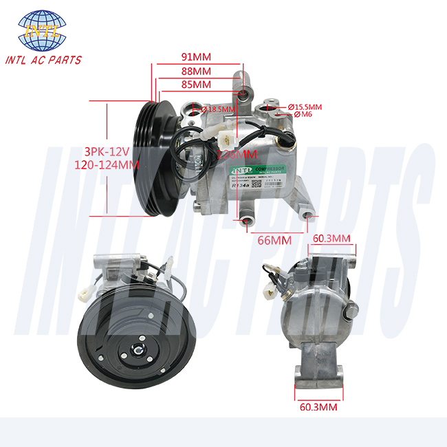 88320-B2020 88310-B2280 447160-4160 447280-3213 New AC Compressor