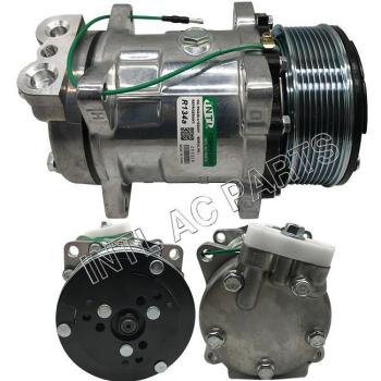 Genuine AC Compressor For 5h14 Sanden 508 Tractor Excavator Heavy Duty Truck
