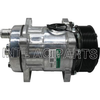 4860 4055 4452 4860U1 C02038CAB 10310881 67159 Air Conditioner AC Compressor with Clutch Compatible with Sanden