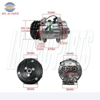 3010921 157590 DS100199 TEM979992 2602712C91 Air Conditioner Compressor, AC Compressor & A/C Clutch