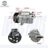 93745987 93746334 94552594 96459392 95487907 For Chevrolet Captiva ac Compressor for Antara CSP17