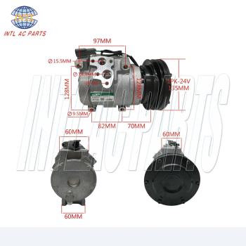 INTL-XZC640A Car Parts Factory Direct Sale Auto AC Compressor