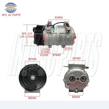 18-00093-13 300-6891 340-1410 20-46282 103-56282  Air Conditioning A/C Compressor For TM16