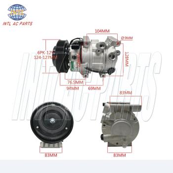 F500-BXDAA04 AC-01HA119 10-4175 700511268 7114175R Compressor Air Conditioning For KIA Sportag