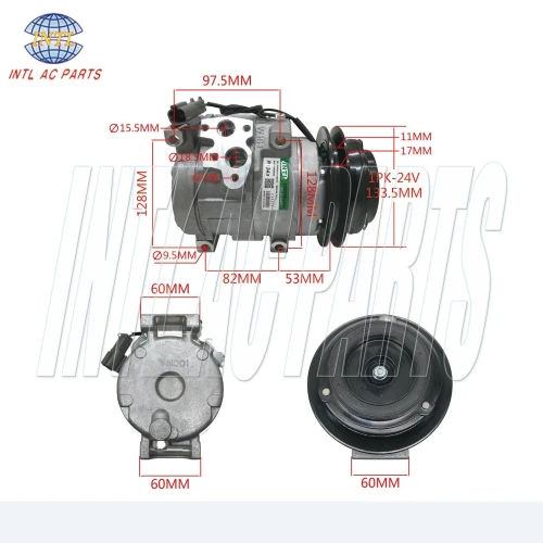 INTL-XZC1994 10S15C Automobile AC Compressor Auto AC Part  For MITSUBISHI CANTER
