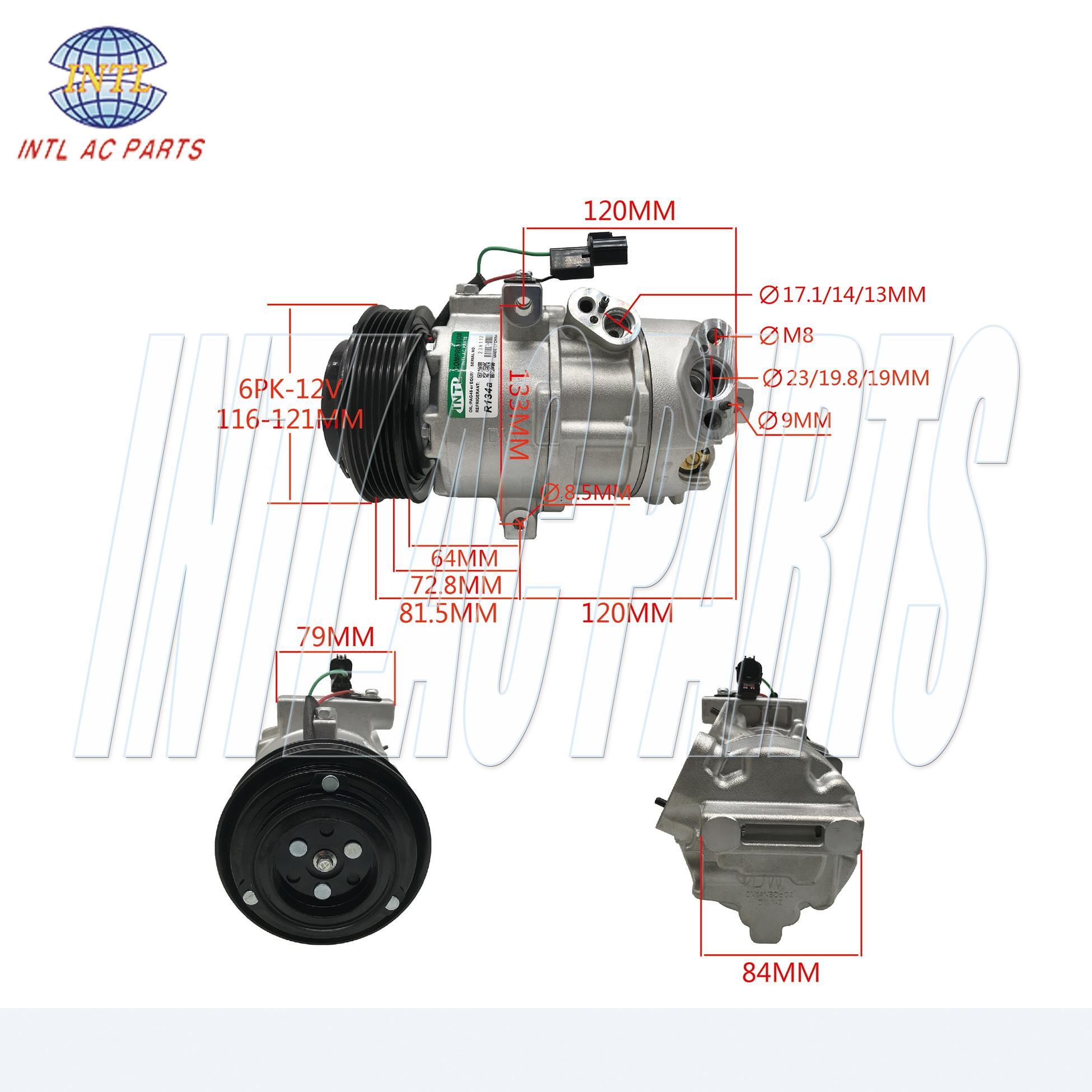 RC.600.556 DV14N Cheap Air Conditioner Car Compressor For Doowon ...