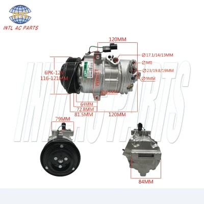 RC.600.556  DV14N Cheap  Air Conditioner Car Compressor For Doowon/Hyundai Creta
