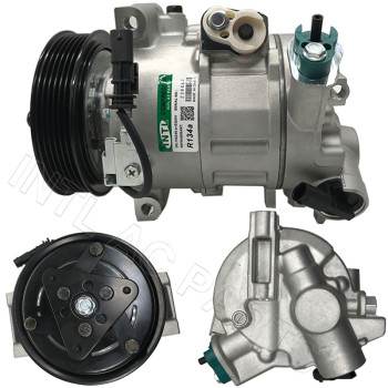 Car AC Compressor Compatible for Alfa/Romeo Giulia 952 2015-2020 447140-0743 447140-1062 447140-1063 447250-0800