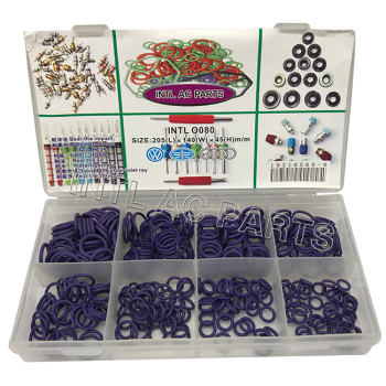 Compressor O Rings Kit Car Air Conditioning O-Ring Assortment Set