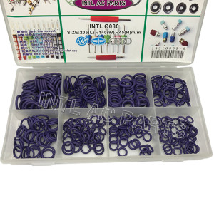 Compressor O Rings Kit Car Air Conditioning O-Ring Assortment Set