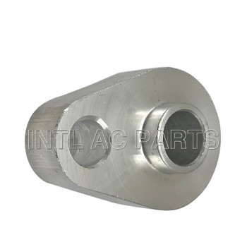 New Air Conditioning Hose Fitting Universal Replacement for Performance(Silver)