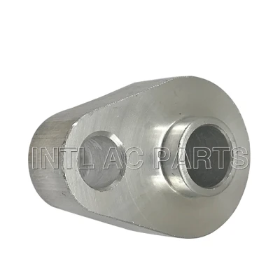 New Air Conditioning Hose Fitting Universal Replacement for Performance(Silver)