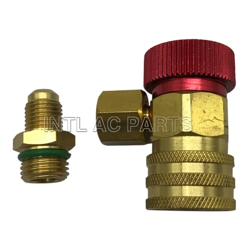 Quick Couplers & Adapter Refrigerant Tank High Pressure & Low Prssure