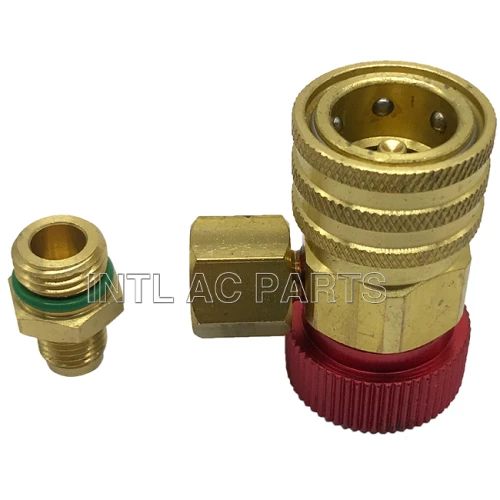 Quick Couplers & Adapter Refrigerant Tank High Pressure & Low Prssure