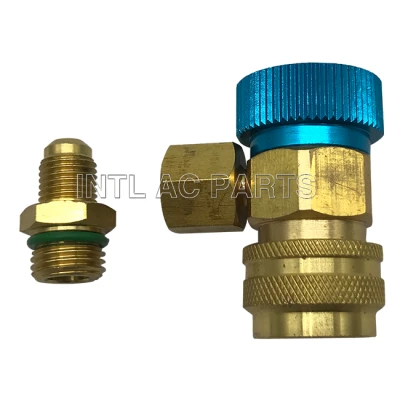 Original Quick Couplers & Adapter Refrigerant Tank High Pressure & Low Prssure