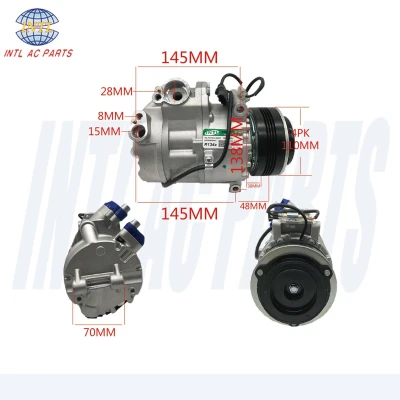 auto ac (a/c) COMPRESSORE  Calsonic Kansei CSE717 for BMW - X5 (E70) - 3.0 d