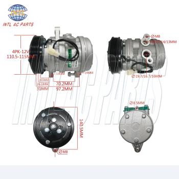 1854090 8971307361 DKV14D AC COMPRESSOR Opel Isuzu Trooper /Amigo/ Rodeo/ VehiCROSS /Honda Passport