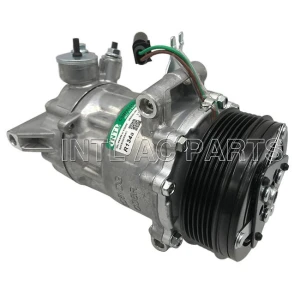 Sanden 6V12 Auto Ac Compressor AUDI, SKODA, VOLKSWAGEN 6RF820803C 6R0820803B