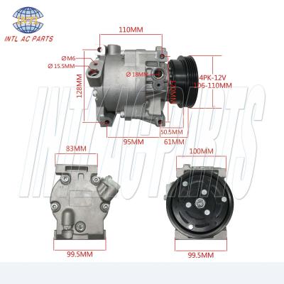 Denso SC08C auto ac compressor Iveco Daily 2.8 50C15 35S13 65C15 Renault Mascott