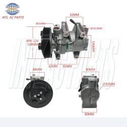 auto ac compressor pump Gm S10 2.8 / grand Blazer 2.4 12 13 14
