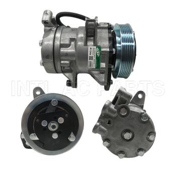 SANDEN 7H15 SD7H15 auto ac air a/c compressor Dodge Dakota Durango Ram 1500 V8 4.7L 4847 55056076AA 55057333AA 4854 6PK
