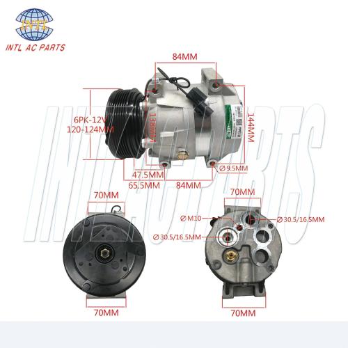 HARRISON V5 AC Compressor SY Ssangyong Rexton 6651305011 6611304415 6611304915