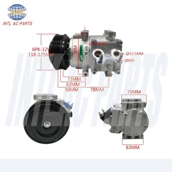INTL-XZC1139 HS-15 HS15 auto A/C ac compressor Ford F-350 AE8319D629AB AE8319D629AC AE8319D629AD
