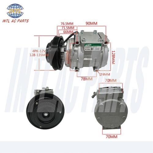 10PA15C Auto Ac Compressor For TOYOTA TACOMA 3.4L 95-04 16001383-101 447200-2173