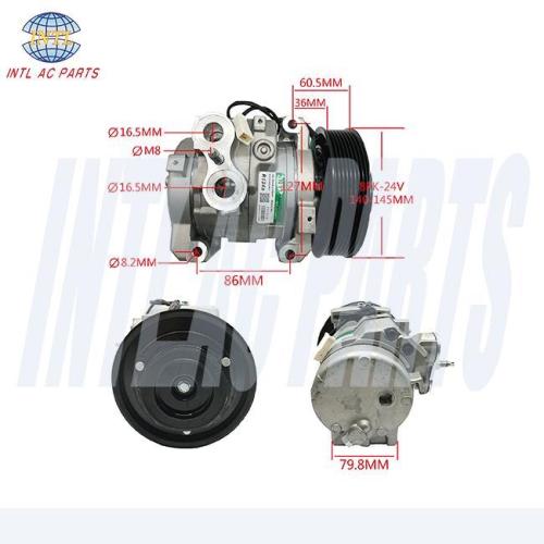 10S15C Auto Ac Compressor For MERCEDE-Benz ACTROS MP4 447280-1840 DCP17186 4722300111