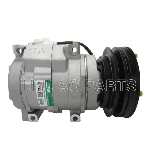 Denso 10S17C Auto Ac Compressor Excavator CAT320 CAT320C 447220-3845 447220-3848