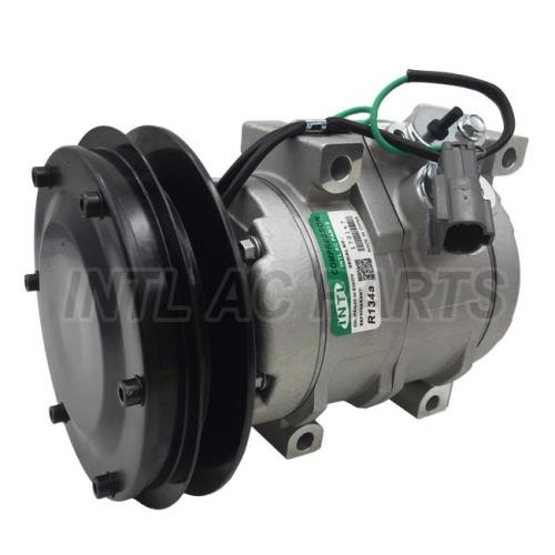 Air conditioner AC Compressor John Deere Komatsu excavator 20Y-979-6121-DENSO 10S15C- NEW 447220-4053 447220-4052 7512875 447220-4781 20Y9796121 4472205506 1131243