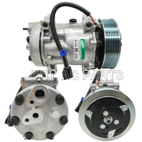 SD7H15 Auto Ac Compressor For Kenworth-Piterbilt F69-1014 Sanden 4006, 4164