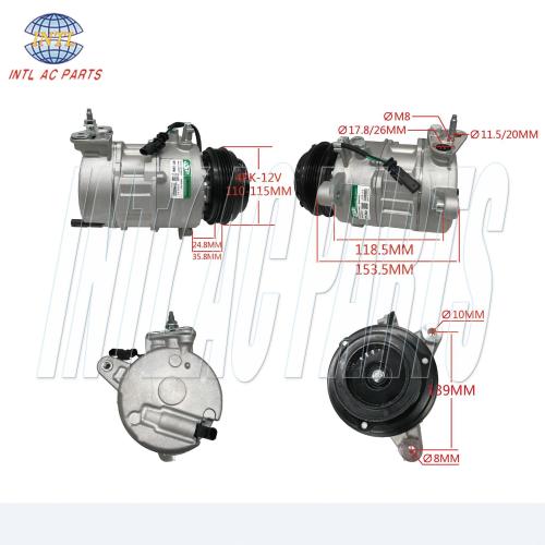 Denso 7SAS18A Auto Ac Compressor Cadillac Escalade Chevy Suburban  CO 29170C 29170Z 84317510