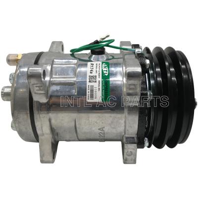 auto ac compressor SANDEN 5H14 Part number 6643 Volt 24V Groove for 2A 132MM Factory Wholesale Price