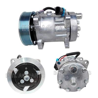 7834 / 8113625 / 8142555 VOLVO-FH air conditioning compressor Sanden 7H15 7834 SD7H15 air conditioning Compressor PV8 for VOLVO TRUCK FH12 FH16 AC Kompressor  oem# 8142555 8113625 8119625