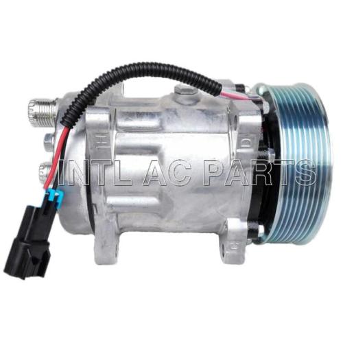 7834 / 8113625 / 8142555 VOLVO-FH air conditioning compressor Sanden 7H15 7834 SD7H15 air conditioning Compressor PV8 for VOLVO TRUCK FH12 FH16 AC Kompressor  oem# 8142555 8113625 8119625