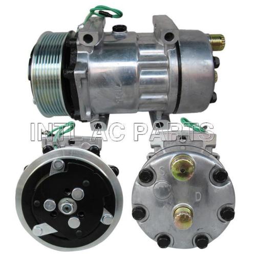 AUTO air conditioning ac compressor PV8 pulley 24V Compressor SANDEN SD709 SD-709 7H15 SD7H15 universal used