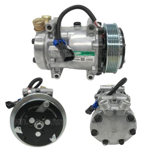 SD7H15 sd709 SANDEN 7H15 709 4475 4756 auto air ac compressor 85100874 2247693000 22-47693-000 ABPN83304103 ABPN83304532 58708