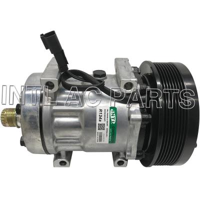 Sanden 7H15 Auto Ac Compressor CASE New Holland Tractor 317008A2 317008A3 86992688 86993463 RC.600.299