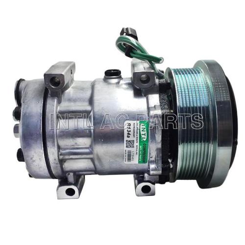 SD7H15 Auto Ac Compressor Caterpillar excavator Sanden 4301 1630872 3949671 RC.600.116