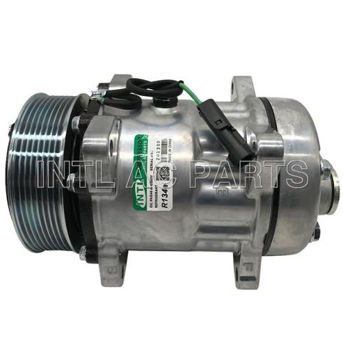 Four Seasons 68162 SD7H15 Sanden 7H15 FLEX-7 AC air conditioning compressor for universal use sanden 4866 PV8 42514500 47515000 4251-4500 RC.600.198