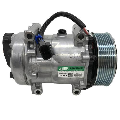 SD7H15 SANDEN 4485 AC compressor  Freightliner SK14818 SK14417