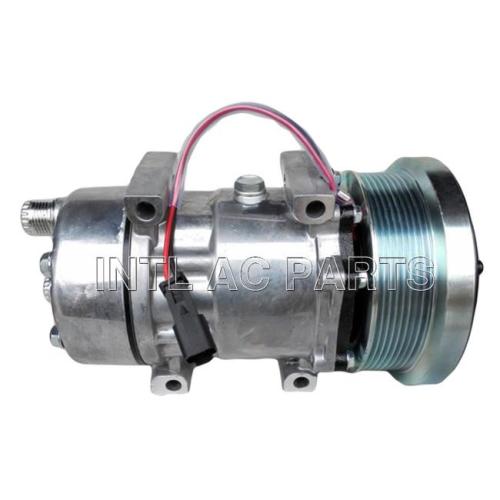 Sanden SD7H15 ac compressor for CATERPILLAR 8PK/132mm 12V sanden 4498 4806 4813 1789570 178-9570 manufacturer